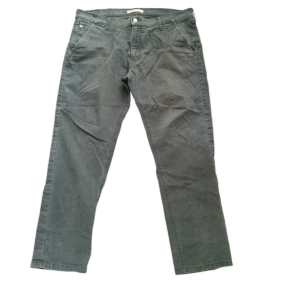 Signature by Levi Strauss Jeans Athletic Fit Flex‎ Black Denim Mens 38x34 Preppy - Picture 1 of 9